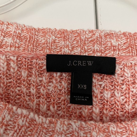 [J. Crew] Side Slit Cotton Sweater - Picture 5 of 6
